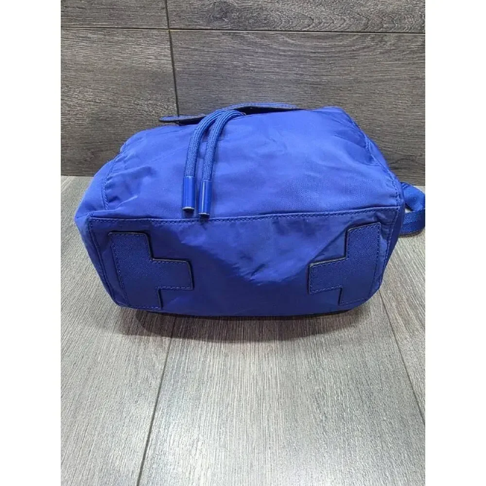 Tory Burch Scout Medium Nylon Backpack Royal Blue B0000667